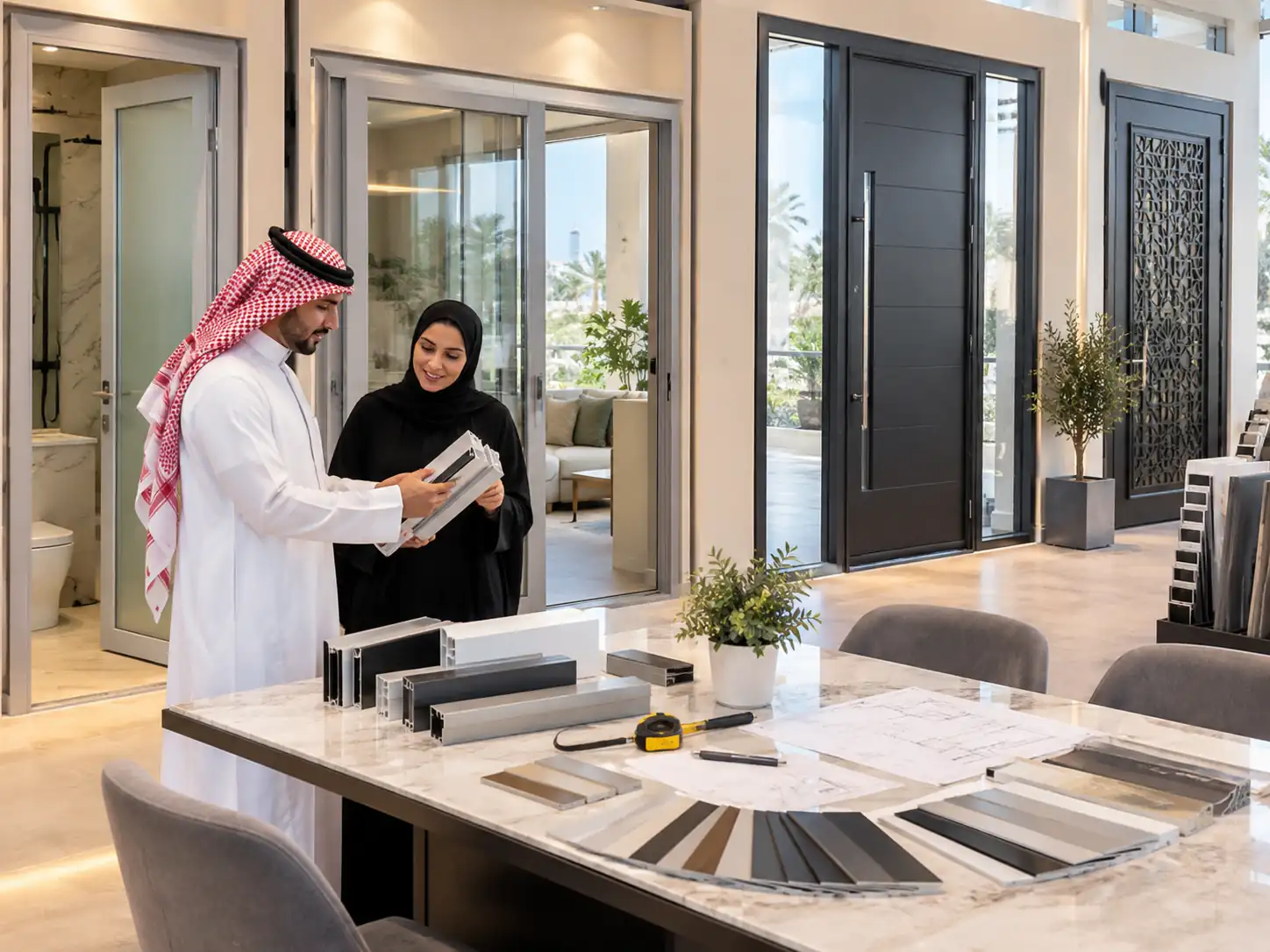 اسعار ابواب الالمنيوم في السعودية