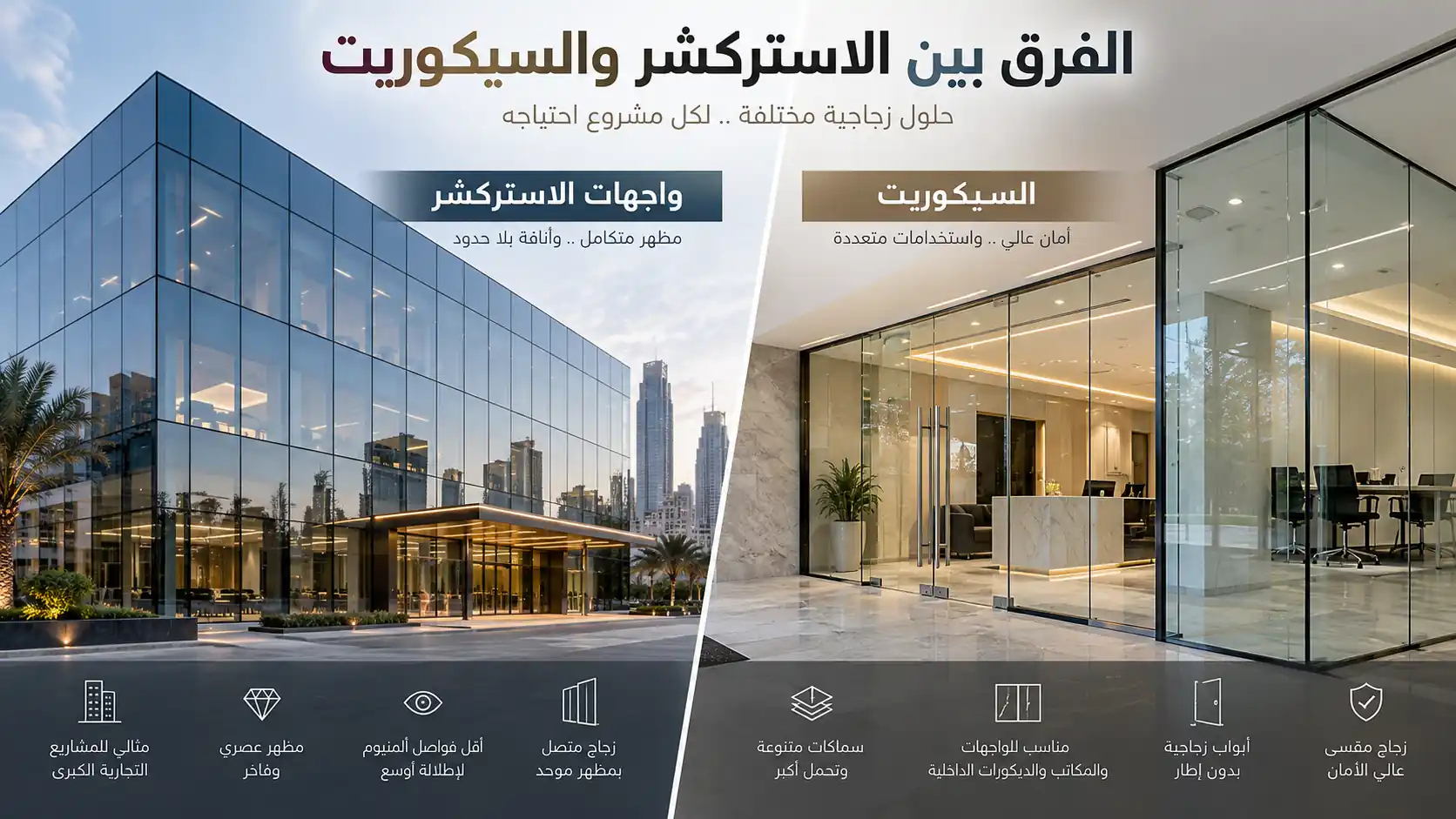 الفرق بين الاستركشر والسيكوريت: أيهما الأفضل لواجهتك؟